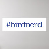 #birdnerd poster (Vorne)