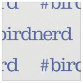 #birdnerd stoff (Nahaufnahme)