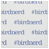 #birdnerd stoff (Muster)