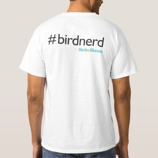 #BirdNerd T-Shirt (Rückseite)