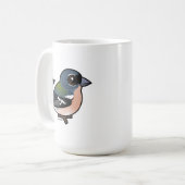 Birdorable African Chaffinch Kaffeetasse (Vorderseite Links)