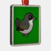 Birdorable 'Akikiki Silbernes Ornament (Rechts)