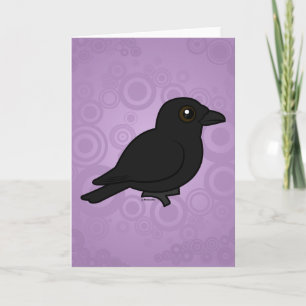 Birdorable American Crow Karte