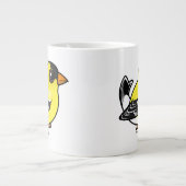 Birdorable American Goldfinch Jumbo-Tasse (Vorderseite)