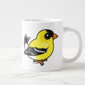 Birdorable American Goldfinch Jumbo-Tasse (Rechts)