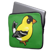 Birdorable American Goldfinch Laptopschutzhülle (Vorderseite Links)