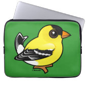 Birdorable American Goldfinch Laptopschutzhülle (Vorderseite)