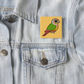 Birdorable Ananas Grünes-cheeked Conure Button (Beispiel)