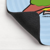 Birdorable Ananas Grünes-cheeked Conure Mousepad (Ecke)