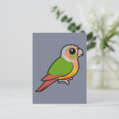 Birdorable Ananas Postkarte (Stehend Vorderseite)