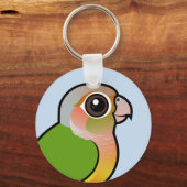 Birdorable Ananas Schlüsselanhänger (Vorderseite)