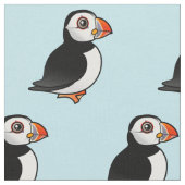 Birdorable atlantischer Papageientaucher Stoff (Nahaufnahme)