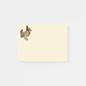 Birdorable Attwaters Grasland-Huhn Post-it Klebezettel (Vorderseite)