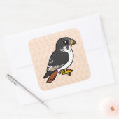 Birdorable Augur Buzzard Quadratischer Aufkleber (Umschlag)
