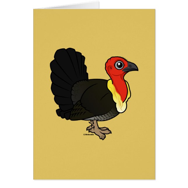 Birdorable Australian Brushturkey (Vorne)