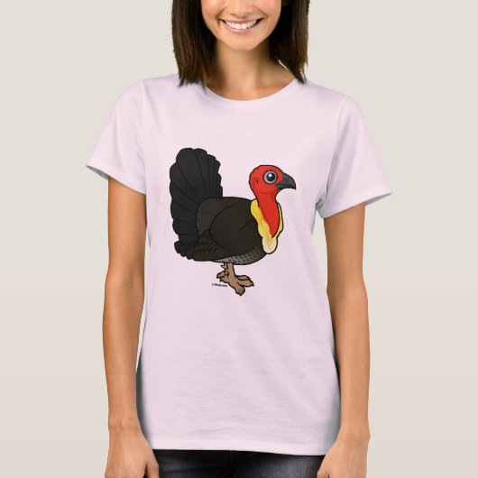 Birdorable Australian Brushturkey T-Shirt (Vorderseite)