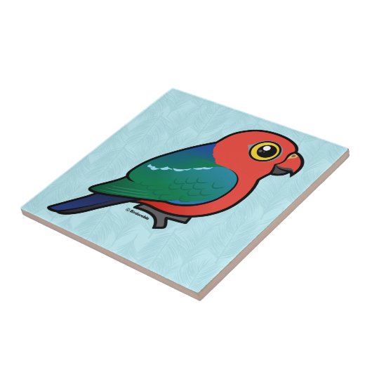 Birdorable-Australian King-Parrot Fliese (Seite)