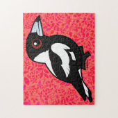 Birdorable australische Elster Puzzle (Vertikal)