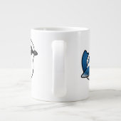 Birdorable AzurblauTit Jumbo-Tasse (Rückseite)
