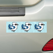 Birdorable Azure Tit Autoaufkleber (Auf Auto)