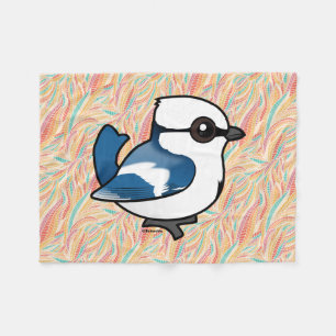 Birdorable Azure Tit Fleecedecke
