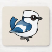 Birdorable Azure Tit Mousepad (Vorne)