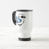 Birdorable Azure Tit Reisebecher (Vorderseite Links)