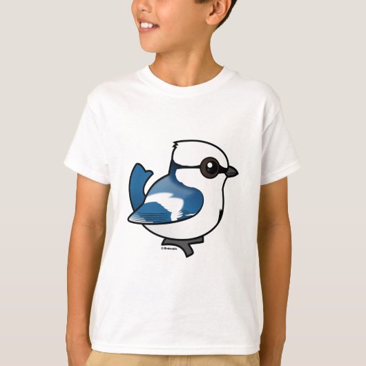 Birdorable Azure Tit T-Shirt (Vorderseite)