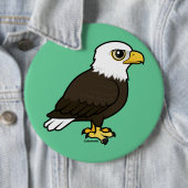 Birdorable Bald Eagle Button (Beispiel)