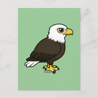 Birdorable Bald Eagle Postkarte