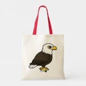 Birdorable Bald Eagle Tragetasche (Rückseite)
