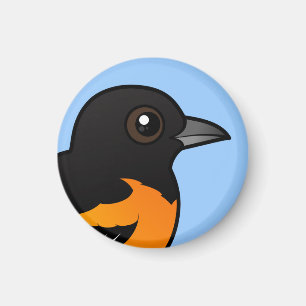 Birdorable Baltimore Oriole Magnet