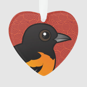 Birdorable Baltimore Oriole Ornament