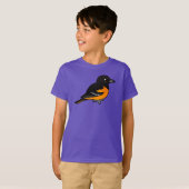 Birdorable Baltimore Oriole T-Shirt (Vorne ganz)