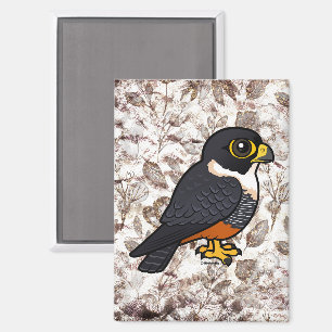 Birdorable Bat Falcon Niedlicher Cartoon Raptor Magnet