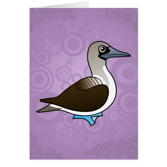 Birdorable Blau-füßiger Dummkopf (Vorne)