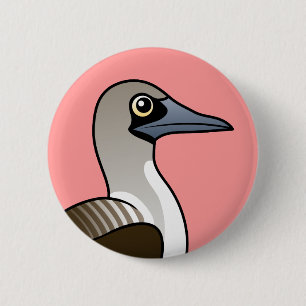 Birdorable Blau-füßiger Dummkopf Button