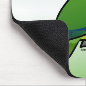 Birdorable Blau-konfrontierte Papageien Mousepad (Ecke)