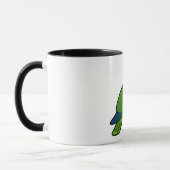 Birdorable Blau-konfrontierte Papageien Tasse (Links)