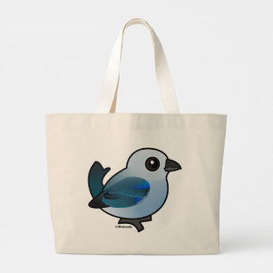 Birdorable Blue-Grey Tanager Jumbo Stoffbeutel