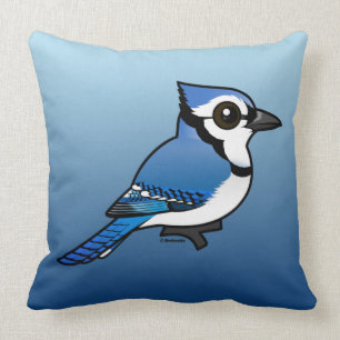 Birdorable Blue Jay Kissen