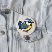 Birdorable Blue Tit Button (Beispiel)