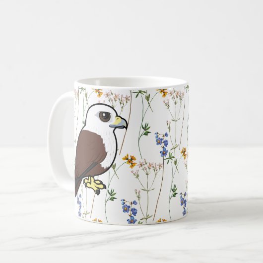 Birdorable Brahminy Kite Kaffeetasse (Vorderseite Links)