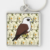 Birdorable Brahminy Kite Schlüsselanhänger (Vorne)