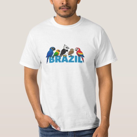 Birdorable Brasilien T-Shirt (Vorderseite)
