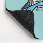 Birdorable Budgie Blau Mousepad (Ecke)