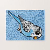 Birdorable Budgie Blau Puzzle (Horizontal)
