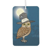 Birdorable Burrowing Owl Witz Autolufterfrischer (Vorderseite)