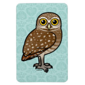 Birdorable Burrowl Magnet (Vertikal)