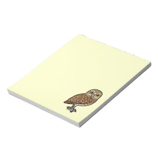 Birdorable Burrowl Notizblock (Rotiert)